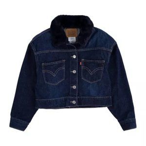 Levi's® Girl 7-16 Oversized Trucker Jacket size M (10-12)  NWT